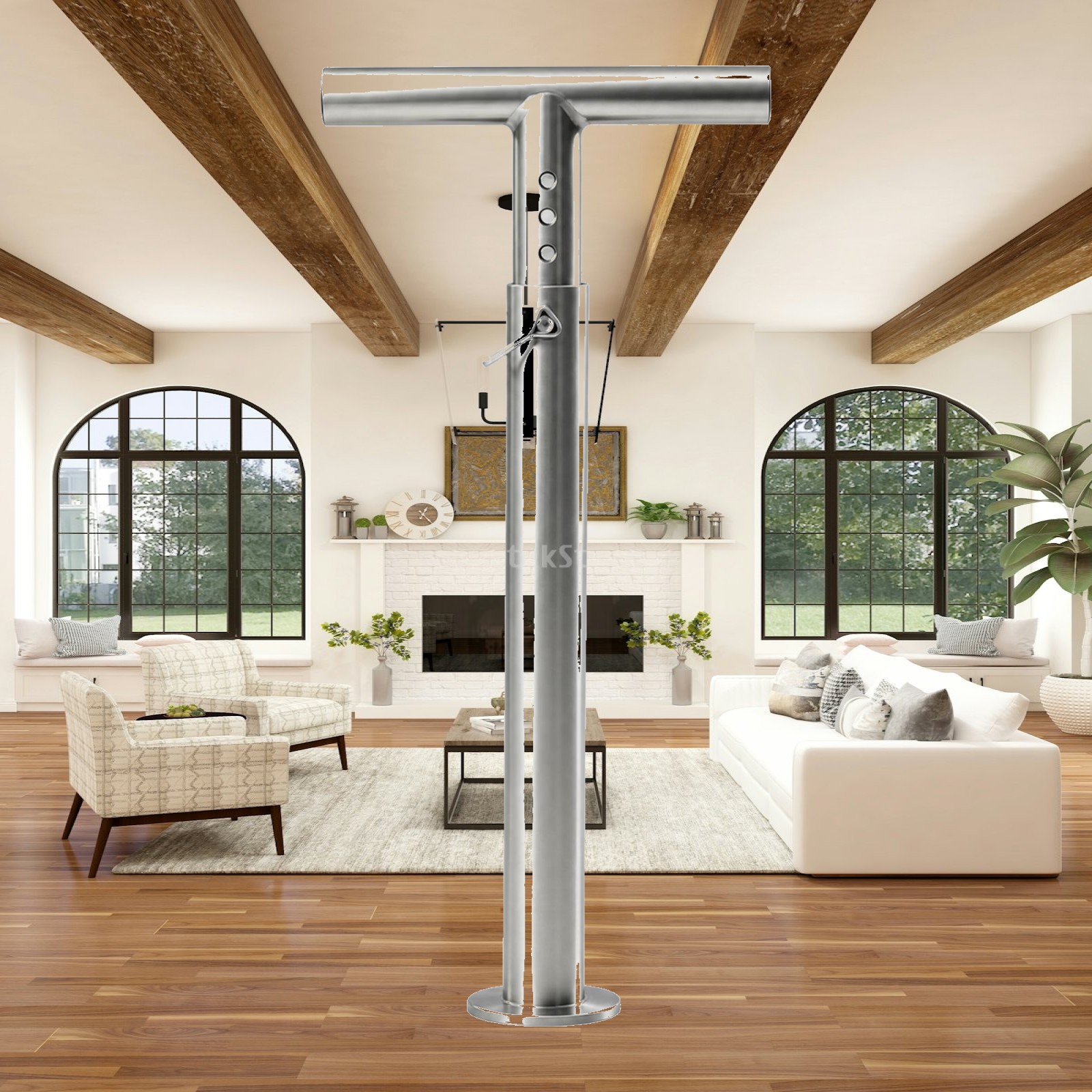Kettlebell - 304 Stainless Steel Adjustable Kettlebell Bar