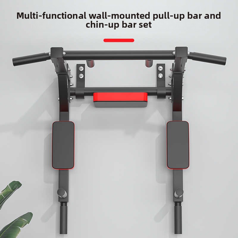 Pull Up Bar - Steel Multi-Functional Indoor Wall Pull-Up Fitness
