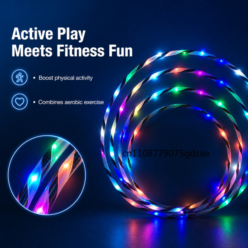 60-90cm LED Glow Sport Hoop fo - đánh giá và giá Gymnastic Ring